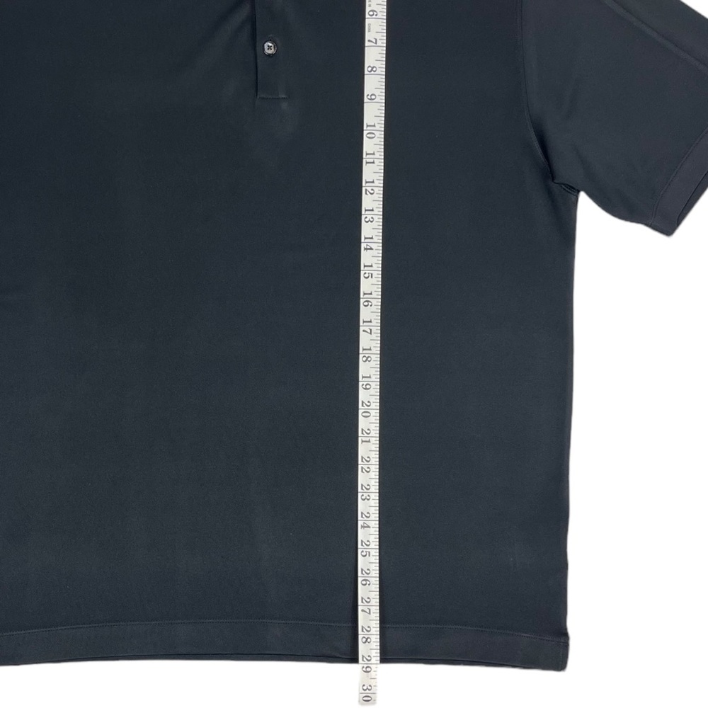 Nike Golf Men’s Black Fit Dry Short Sleeve Polo Shirt size L - Picture 3 of 8